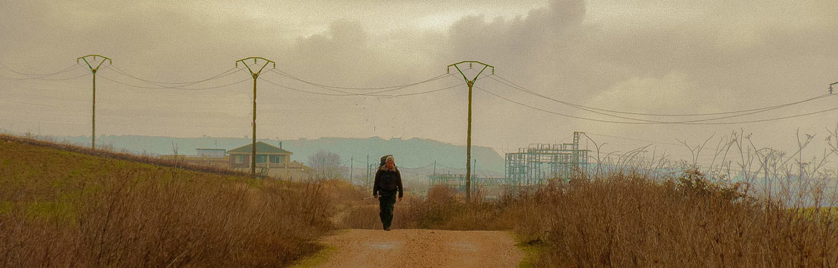 Desde Pensión Ostadar comenzamos la etapa 7 del Camino de Santiago, de Los Arcos a Viana o Logroño